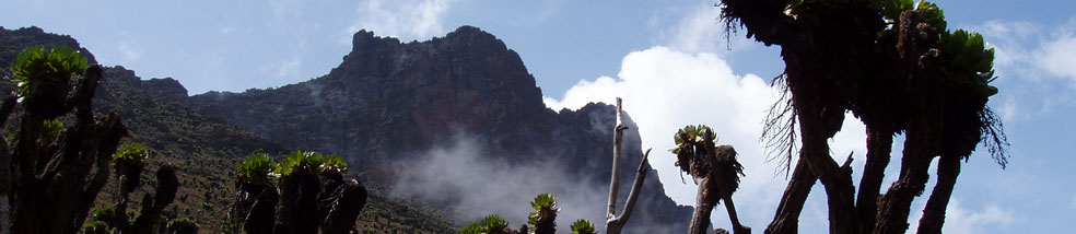 Expeditions - Mount Kenya - Africa header